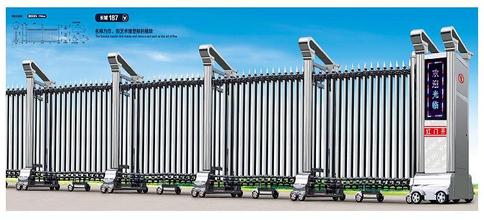 电动豪华伸缩门