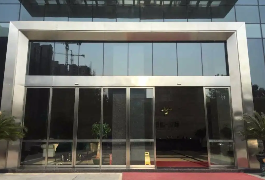 玻璃感应门